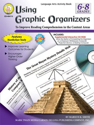 cover image of Using Graphic Organizers, Grades 6--8